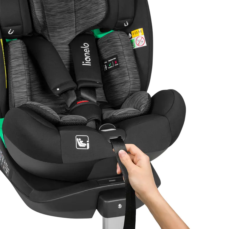 Автокрісло Lionelo Braam I-size Black Carbon